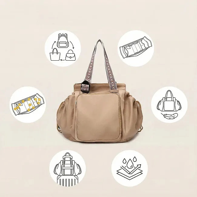 3-in-1 Convertible large capacity tote bag