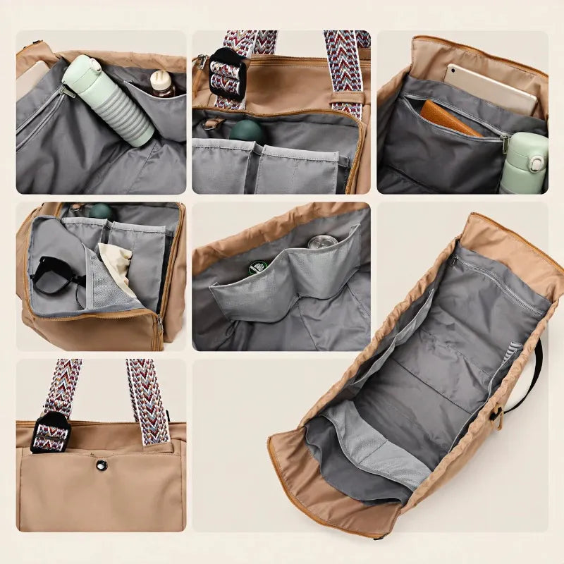 3-in-1 Convertible large capacity tote bag