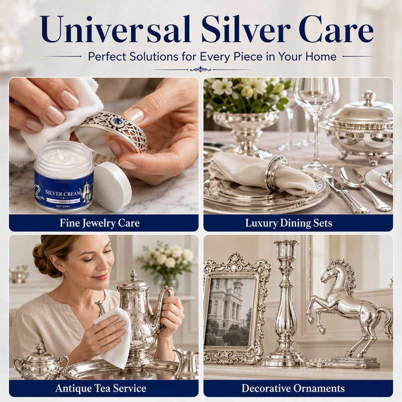 💎✨Silver Shine Restoring Cream – Removes Tarnish & Restores Brilliant Shine