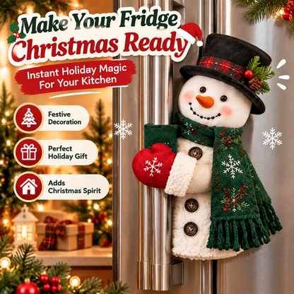 Christmas Santa & Snowman Handle Huggers