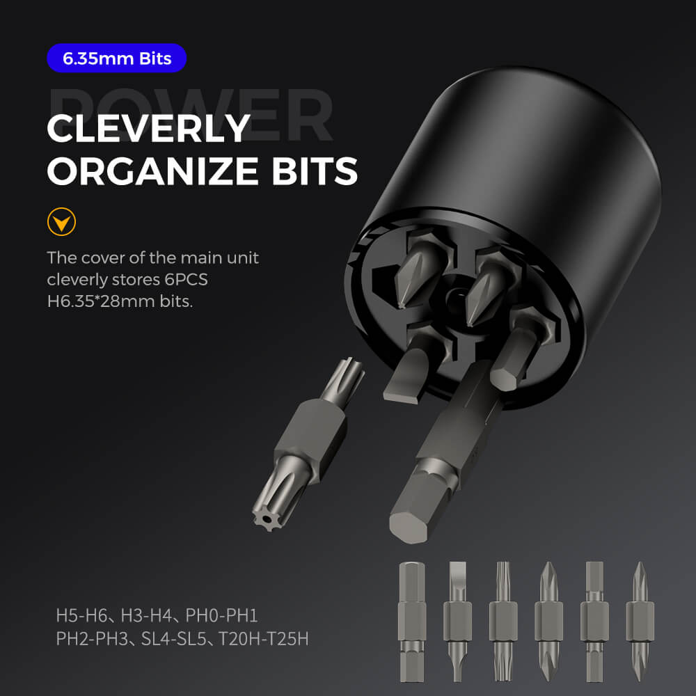 35-in-1 Cordless Electric Screwdriver Set with 3 Torque Settings | OEM Precision Tool for Retail & Wholesale