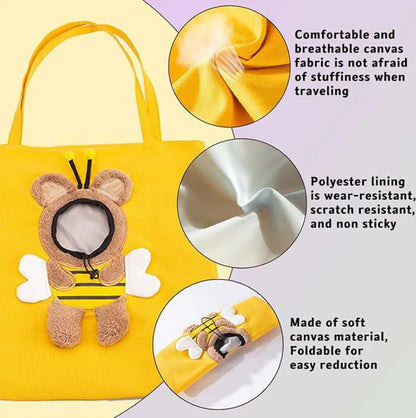 Breathable Pet Carrier Sling Bag for Dogs & Cats Hands-Free | RobyPet