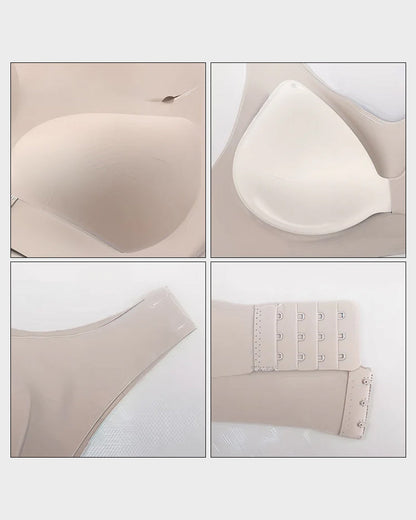 Front Closure Support Bra – Wireless Comfort & Cross-Back Support