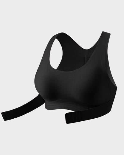 Front Closure Support Bra – Wireless Comfort & Cross-Back Support