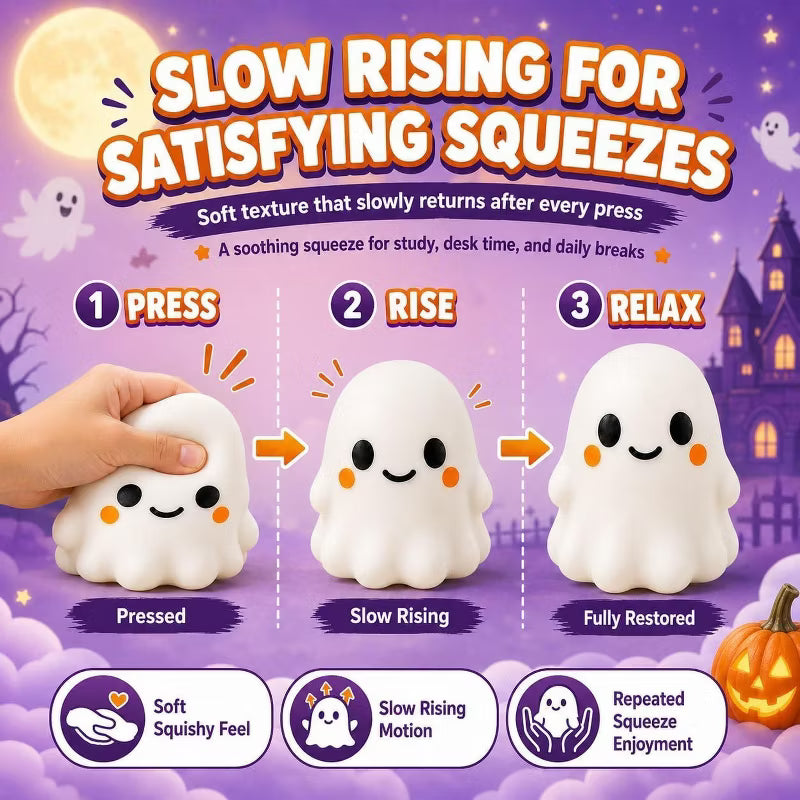 👻Crazy Halloween Ghost Squishy🎃