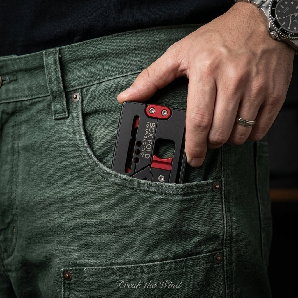 🎯Pocket-Folding Outdoor EDC Card