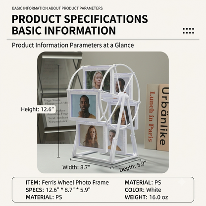 MemoWind™ Windmill Rotating Photo Frame