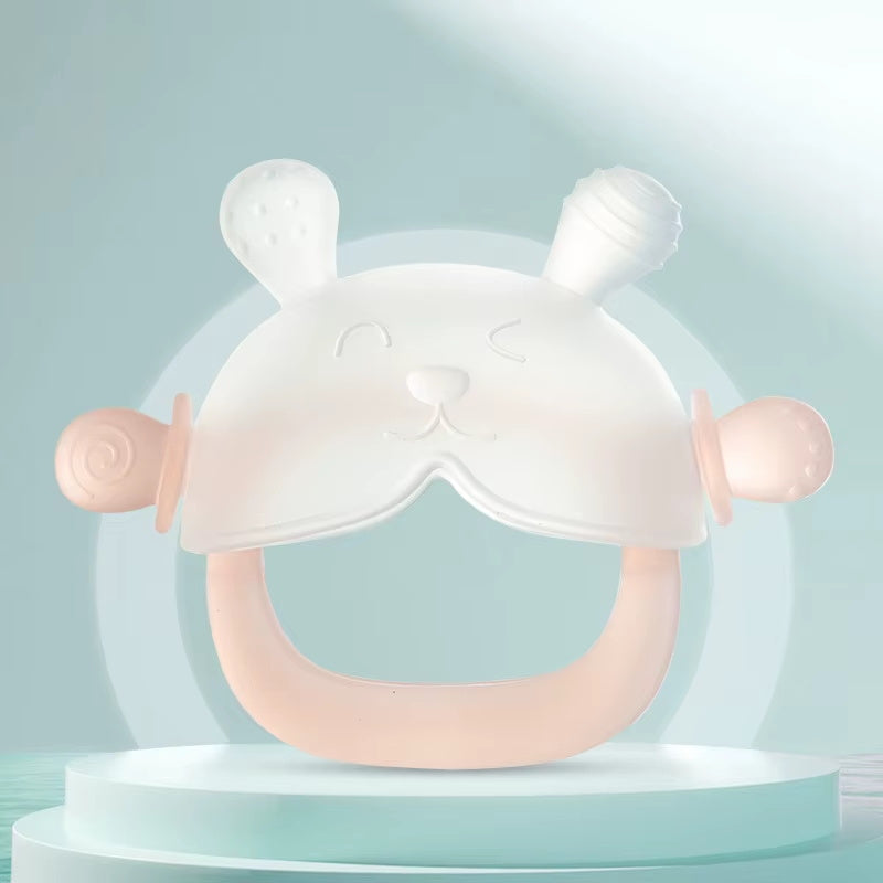 🔥Buy 1 Get 1 Free🔥Bunny Teether Mitten – Safe, Fun, and Soothing for Babies