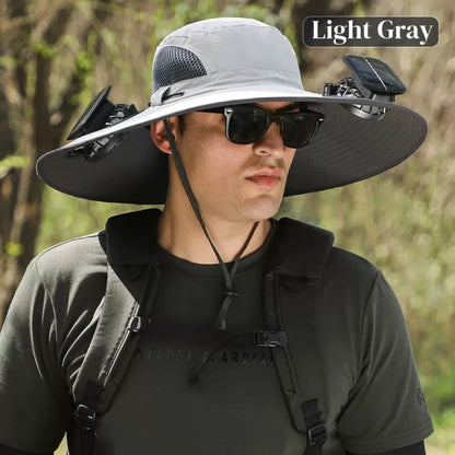 FanHat™ Solar-Powered Cooling Hat