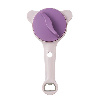 4-in-1 Adjustable Stainless Steel Jar Opener for Seniors & Arthritis
