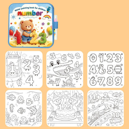 Reusable Water Painting Books for Kids