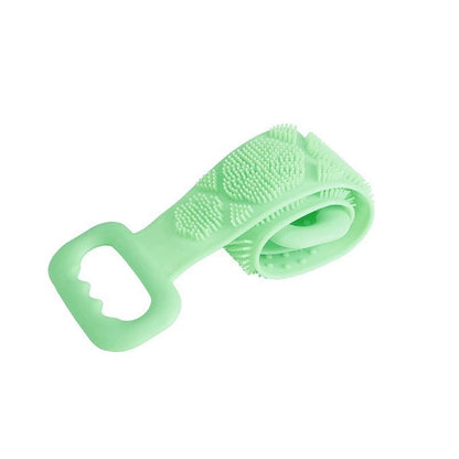 Silicone Bath Brush – Double-Sided Exfoliating Back Scrubber