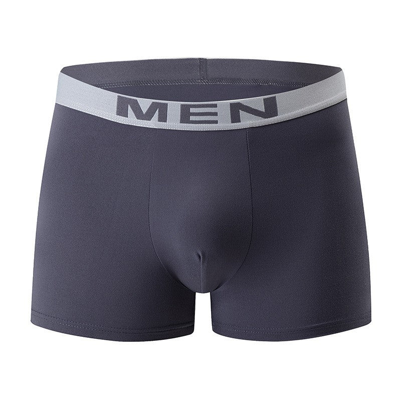 Grey men's boxer briefs
