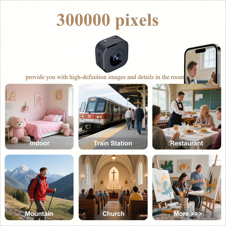 1080P Wi-Fi Surveillance Camera with Night Vision