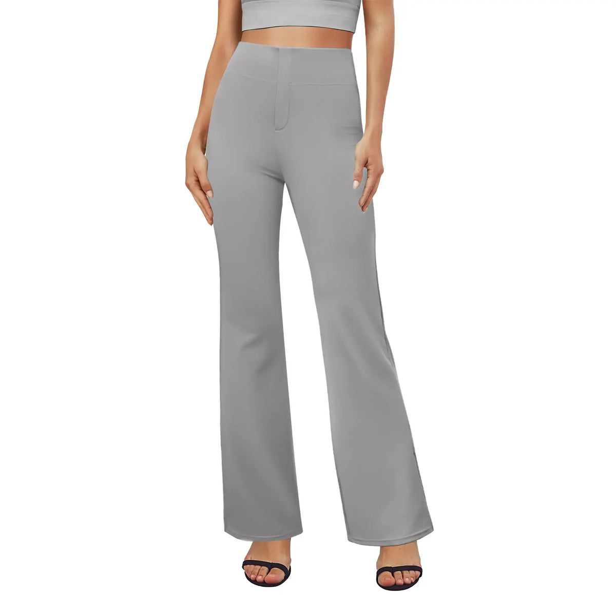 👖2026 Flex High-Waisted Elastic Yoga Pants for Women, featuring back pockets