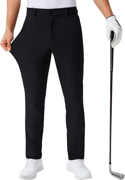 Men's Golf Pants Quick Dry Stretch Work Dress