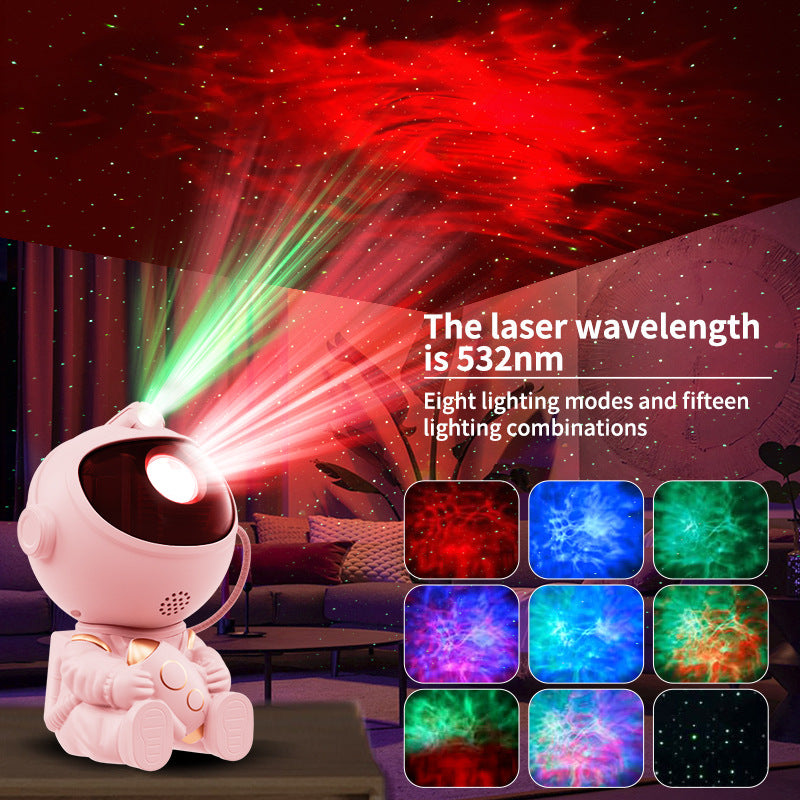 LED Astronaut Galaxy Star Projector