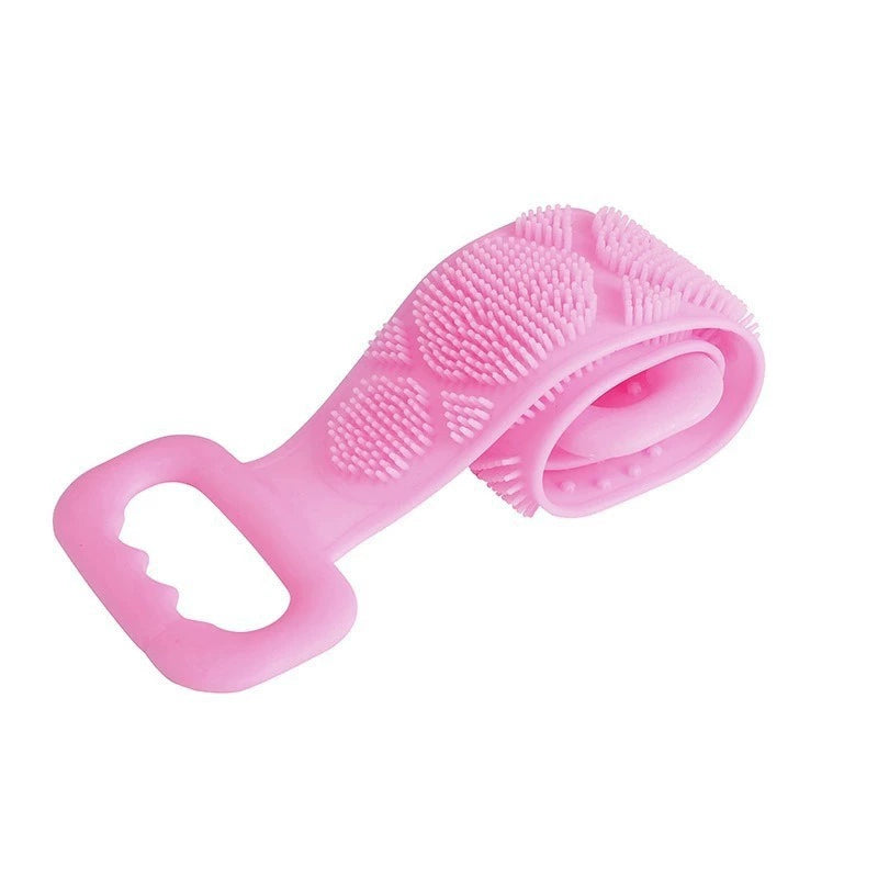 Silicone Bath Brush – Double-Sided Exfoliating Back Scrubber