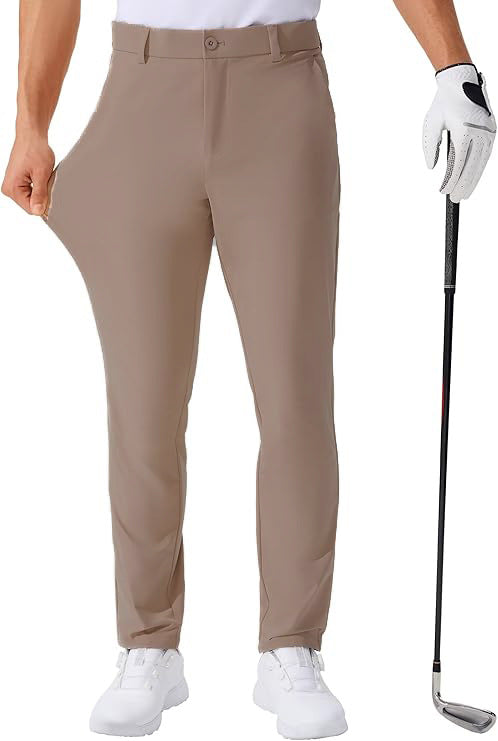 Men's Golf Pants Quick Dry Stretch Work Dress