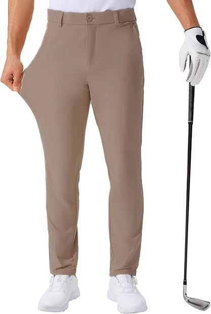 Men's Golf Pants Quick Dry Stretch Work Dress