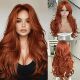 Clip in Hair Extensions Synthetic Hair Extensions Long Layered Wavy Hairpieces Soft Clip Ins Full Head Hairpieces for Women