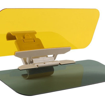 ⭐2-in-1 Car Visor Extender – Day & Night Anti-Glare Driving Shield