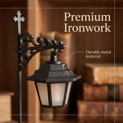 Vintage LED Library Lantern 📚 Cozy Bookshelf Light & Gift For Book Lovers