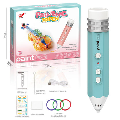 🖍️ 3D Paint Pen: Ergonomic Design, Smooth Drawing, Perfect DIY Gift for Kids