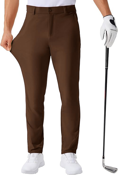 Men's Golf Pants Quick Dry Stretch Work Dress