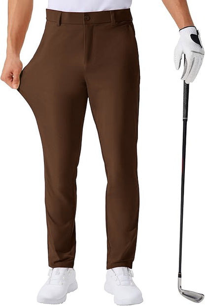 Men's Golf Pants Quick Dry Stretch Work Dress
