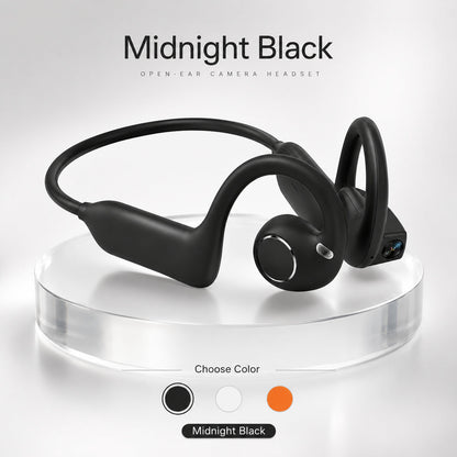 AI Camera Headset – Hands-Free POV Recording & Live Translation📸