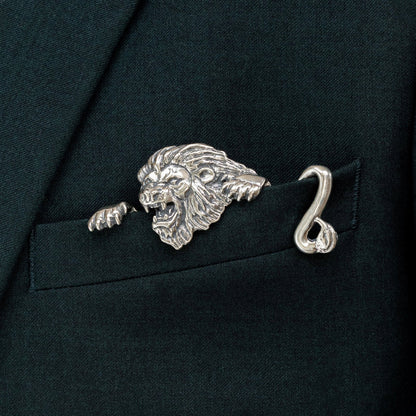 Sculpted Metal Pocket Squares