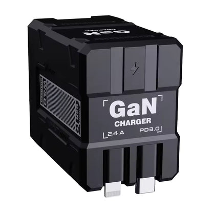 2 in 1 GaN Charger 120W Fast Charging for iPhone & Samsung