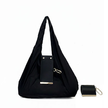 Foldable Keychain Storage Tote Bag for Women