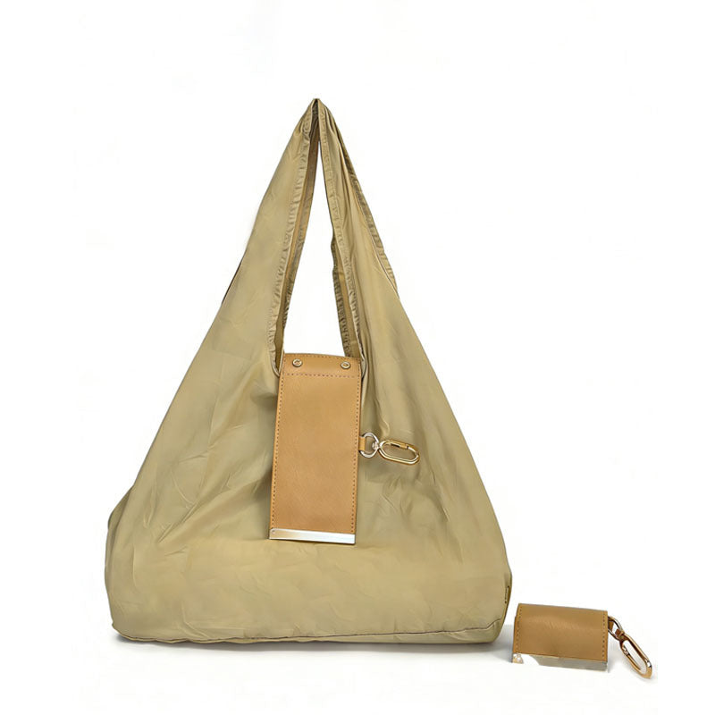 Foldable Keychain Storage Tote Bag for Women