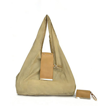 Foldable Keychain Storage Tote Bag for Women