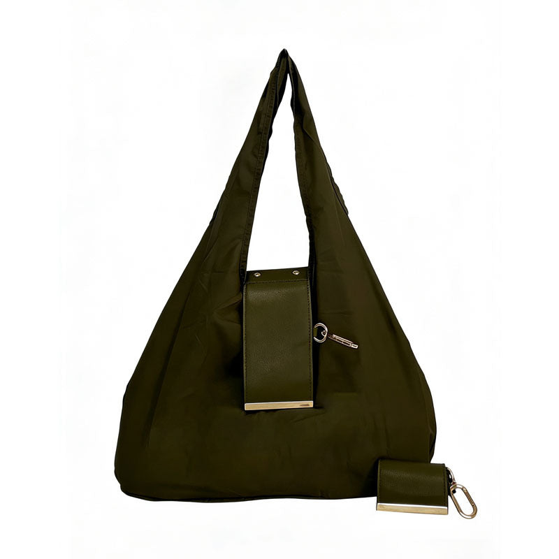 Foldable Keychain Storage Tote Bag for Women