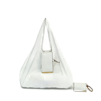 Foldable Keychain Storage Tote Bag for Women