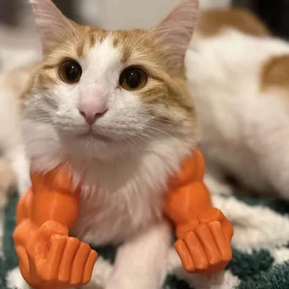 Funny Cat Muscle Arms Costume | Hilarious Pet Photo Prop