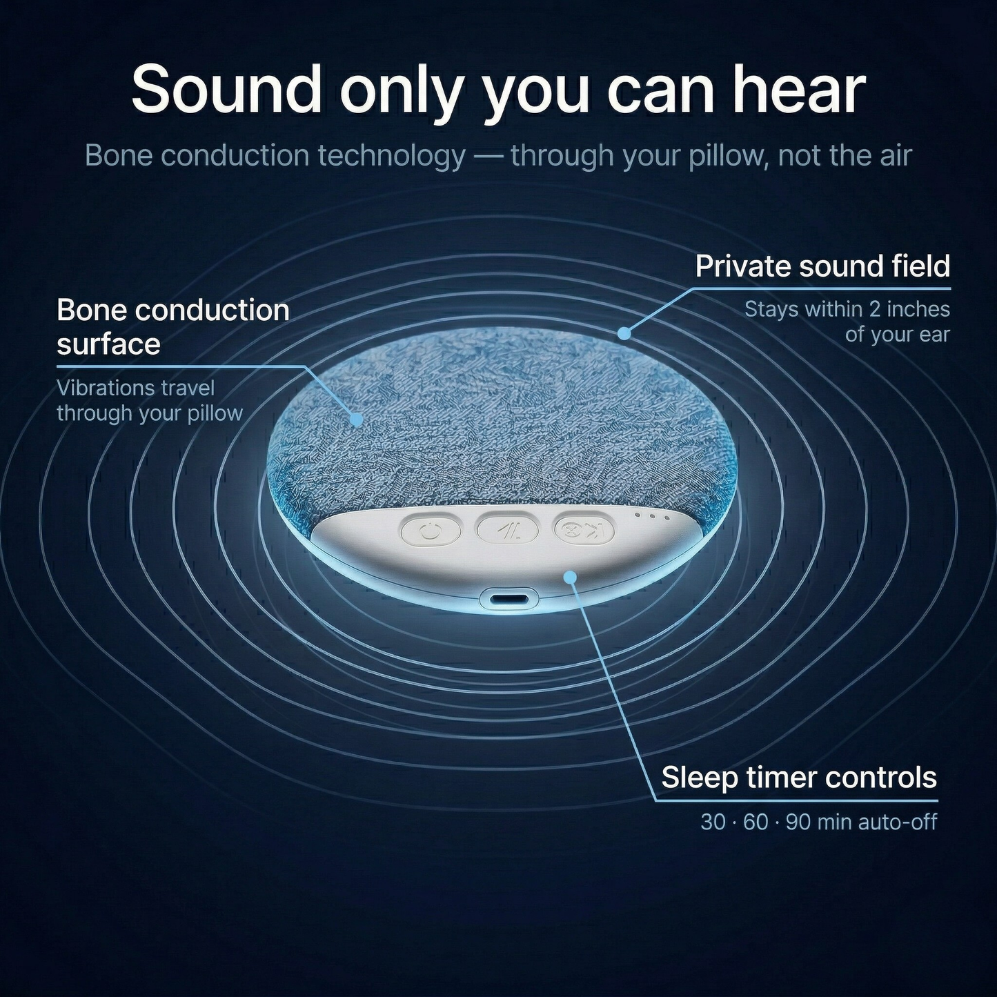 Valorsnet™ Pillow Speaker
