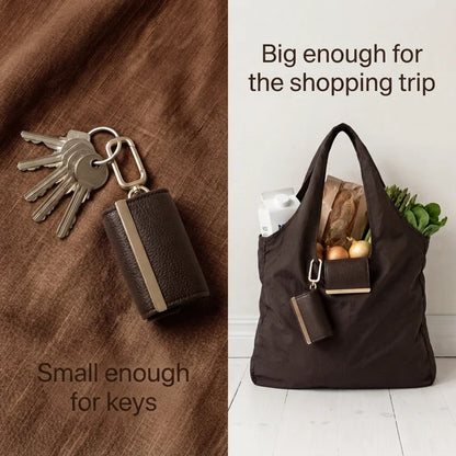 Foldable Keychain Storage Tote Bag for Women
