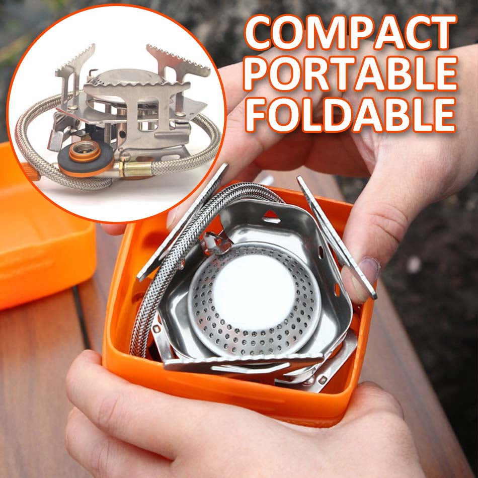 3700W Portable Camping Gas Stove with Piezo Ignition