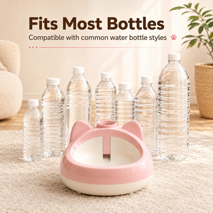 Gravity Pet Water Dispenser | Automatic Cat Water Bowl | No Electricity