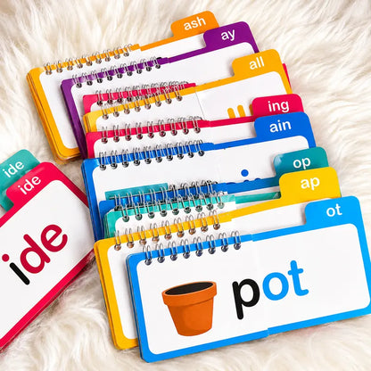 30 Hard-Cover Read-and-Rhyme Flip Books
