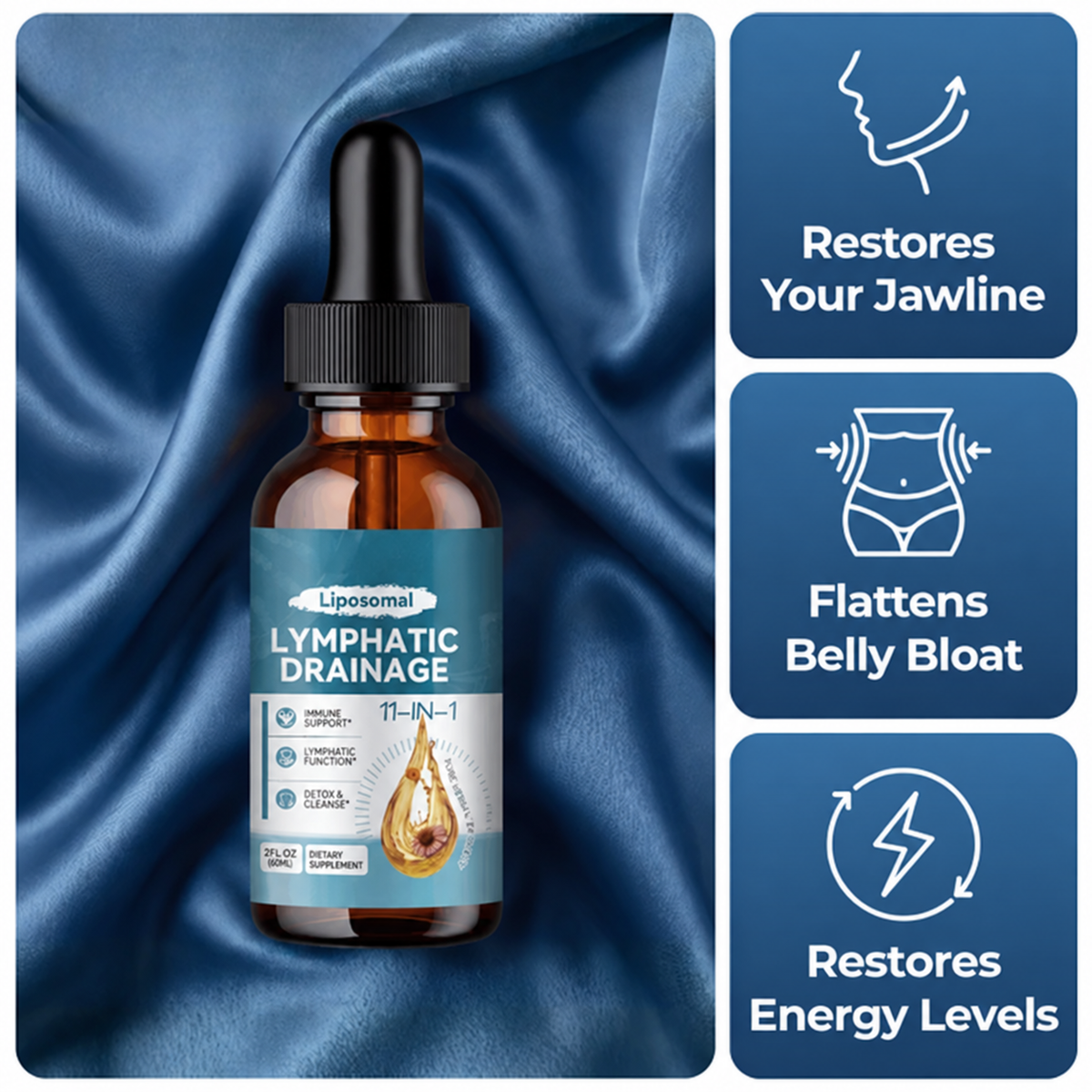 Liposomal Lymphatic Drainage Drops