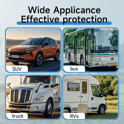 🛡️ Heavy Duty RV Tire Covers (Set of 4) — 100% Waterproof, Windproof & UV Protection for Camper, Trailer & Truck