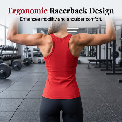 🏆Hot Sale⚡Vibrant Racerback Sports Cami Top