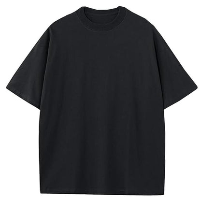Men's Multi-Pack Heavyweight 100% Cotton Drop Shoulder Fashion Tees in Various Sizes and Colors