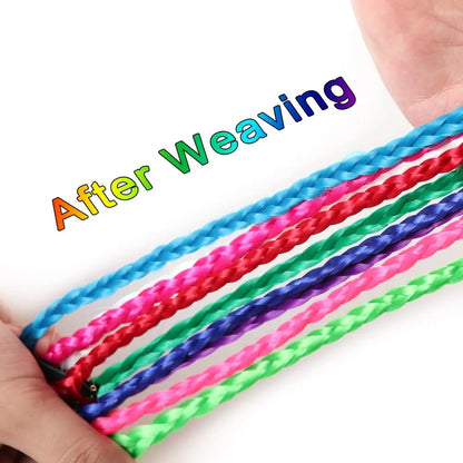 20Inch Rainbow Clip-In Hair Extensions - Vibrant Synthetic Highlights