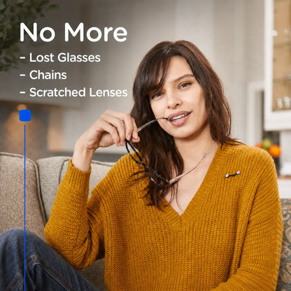✨ Powerful Magnetic Grip — Glasses Holder That Stays Securely in Place